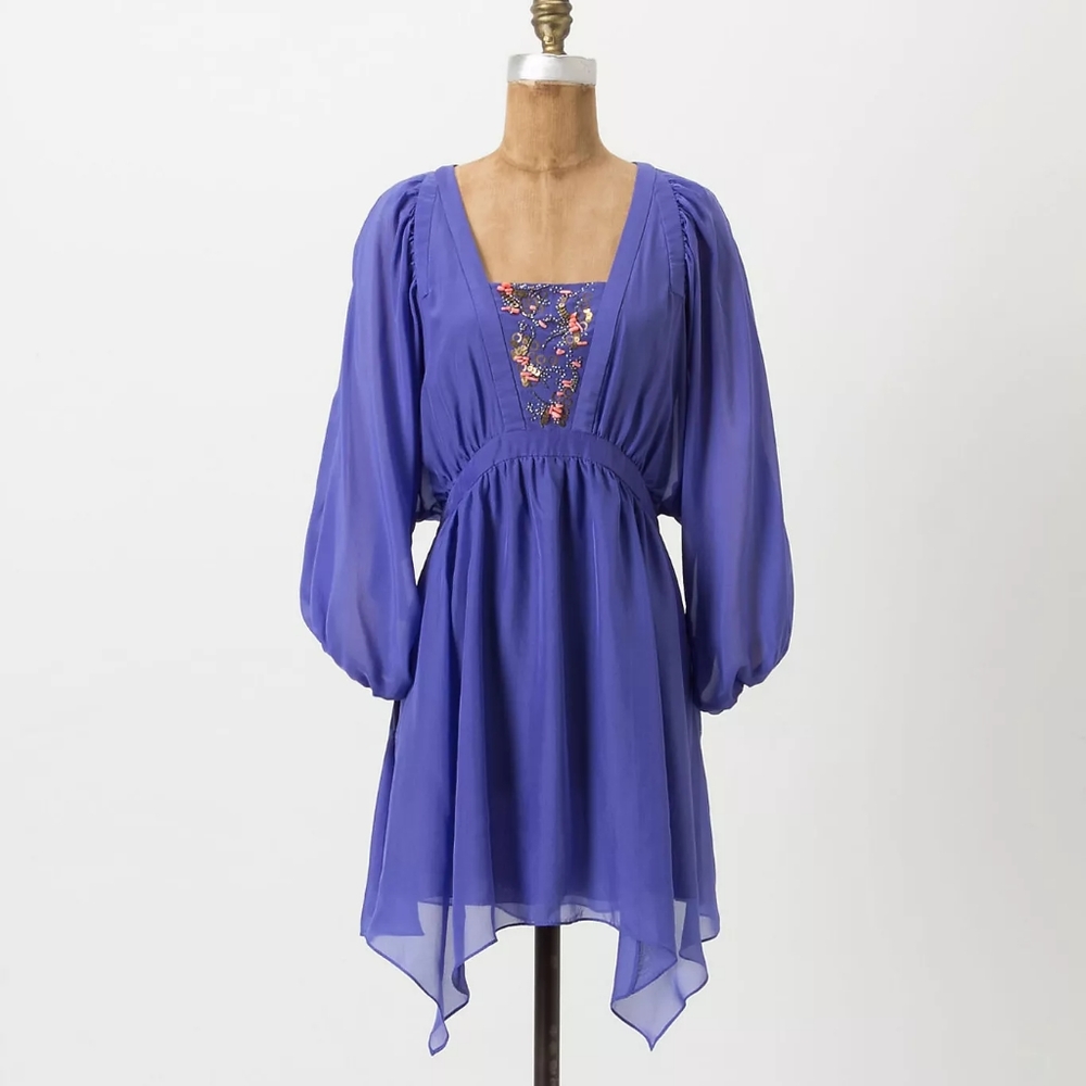Anthropologie Leifsdottir Kelwa Silk Dress